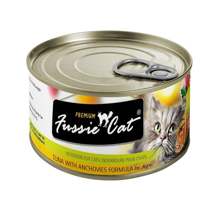 Fussie Cat Premium Tuna with Anchovies in Aspic 24 / 5.5oz