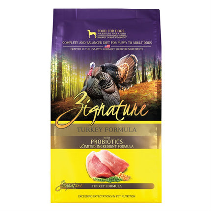 Zignature Limited Ingredient Grain Free Turkey Dog Food 12.5 LB
