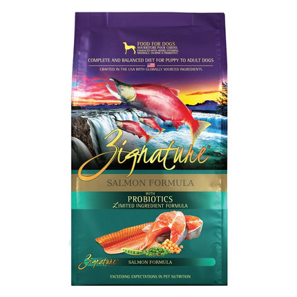 Zignature Limited Ingredient Grain Free Salmon Dog Food 12.5 LB