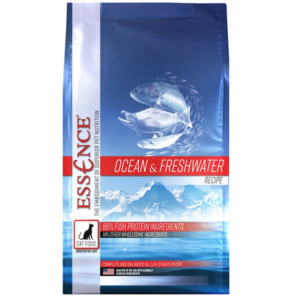 Essence High Protein Grain Free Ocean & Freshwater Recipe for Cats 4LB