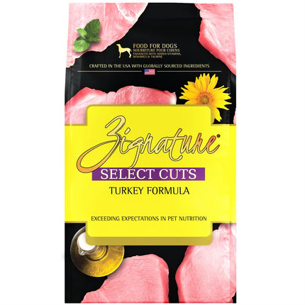 Zignature Select Cuts Turkey Formula 25lb