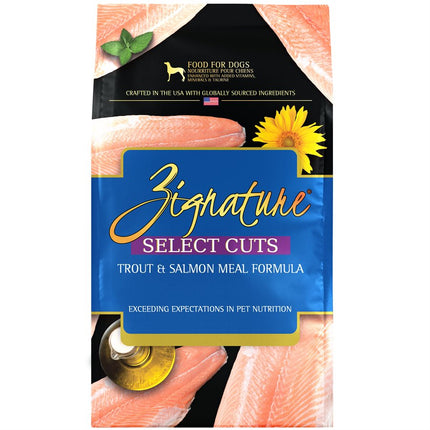 Zignature Select Cuts Trout & Salmon Formula 4lb