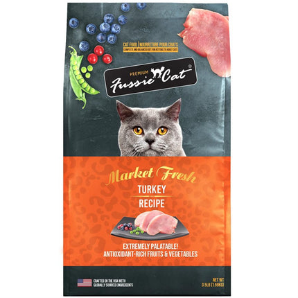 Fussie Cat Grain Free Turkey Formula 10LB
