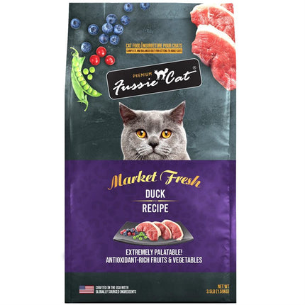 Fussie Cat Grain Free Duck Formula 3.5LB