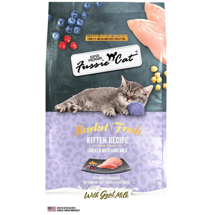 Fussie Cat Market Fresh Kitten Chicken with Goat Milk 3.5LB