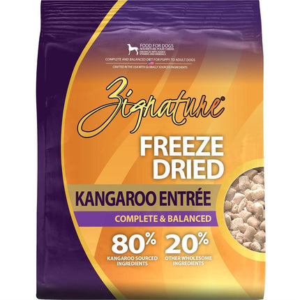 Zignature Freeze Dried Kangaroo Entrée 4oz