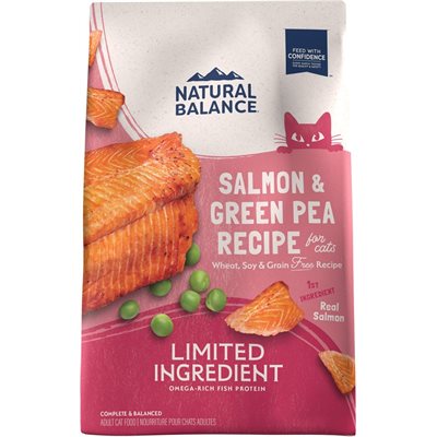 Natural Balance Cat LID Salmon & Green Pea Formula 10LB