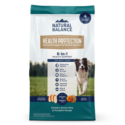 Natural Balance Health Protection Dog Chicken Brown Rice & Pumpkin 4LBS