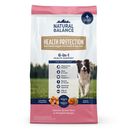Natural Balance Health Protection Dog Salmon Brown Rice & Pumpkin 22LBS