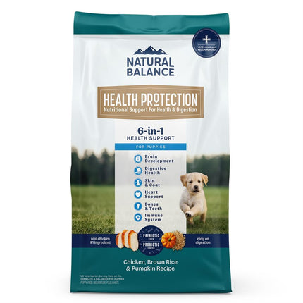 Natural Balance Health Protection Puppy Chicken Rice & Pumpkin 12LBS