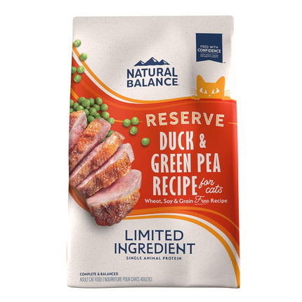 Natural Balance Cat LID Green Pea & Duck Formula 4LB