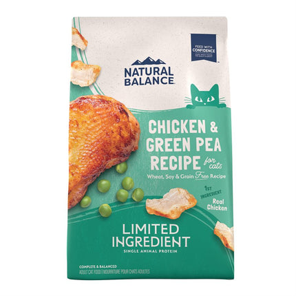 Natural Balance Cat LID Green Pea & Chicken Formula 4LB