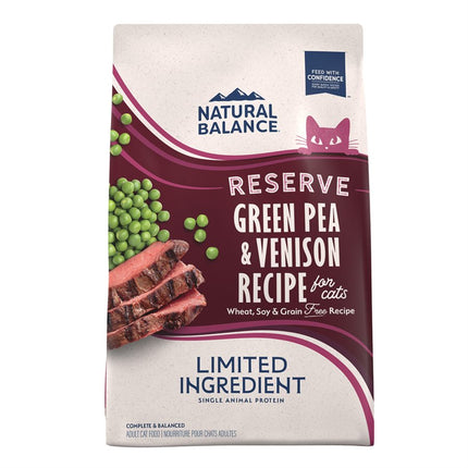 Natural Balance Cat LID Green Pea & Venison Formula 4LB