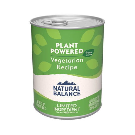 Natural Balance Dog Premium Vegetarian Formula Cans 12 / 13oz