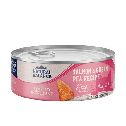 Natural Balance Cat LID Salmon & Green Pea Formula Cans 24 / 5.5oz