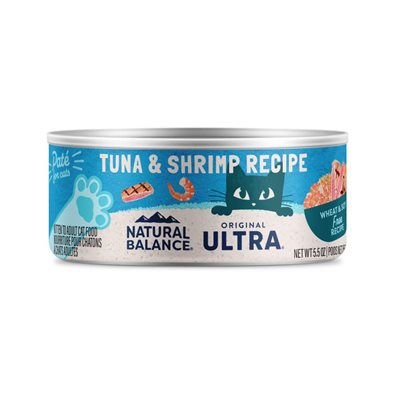 Natural Balance Cat Tuna & Shrimp Formula Cans 24 / 5.5oz
