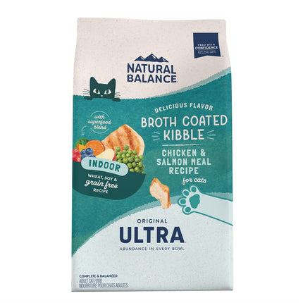 Natural Balance Cat Indoor Ultra Grain Free Chicken & Salmon 15LB