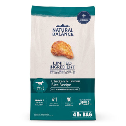 Natural Balance LID Adult Chicken & Rice 4 LB