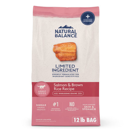 Natural Balance LID Adult Salmon & Rice 12 LB