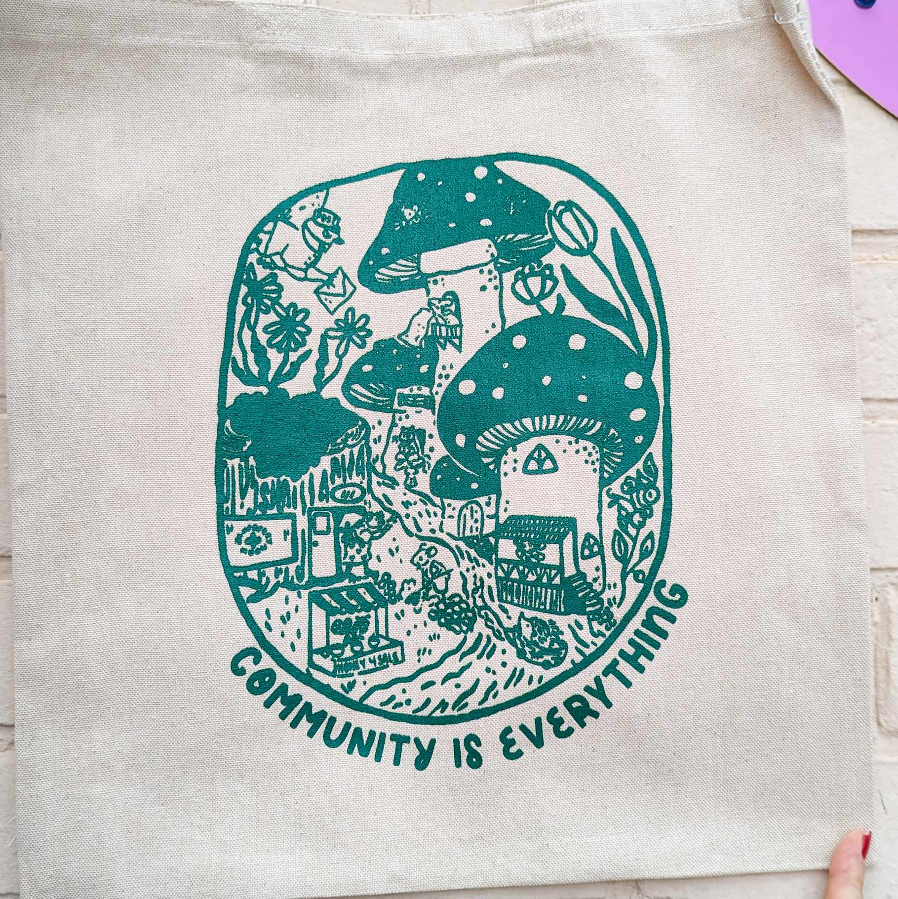 "Community Is Everything" Tote