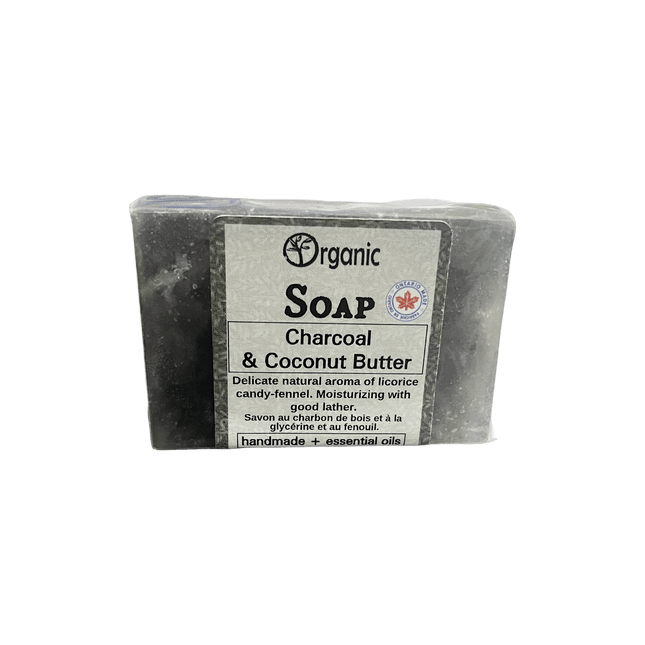Charcoal Soap Bar - detox. Natural acne remedy - 118ml - Just Simcoe