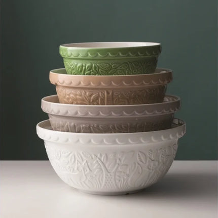 In The Forest Owl Stone Mixing Bowl- 2.7L