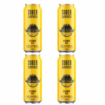 Sober Carpenter Non - Alcoholic Blonde Ale Craft Beer - Just Simcoe