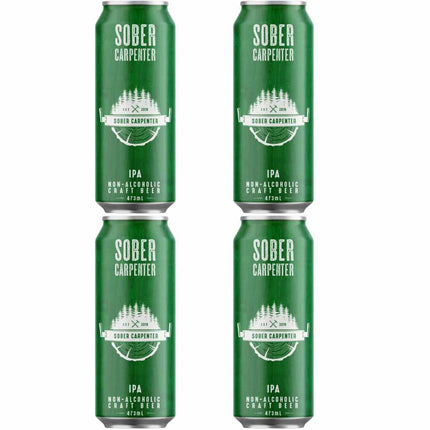 Sober Carpenter Non - Alcoholic IPA Craft Beer - Just Simcoe