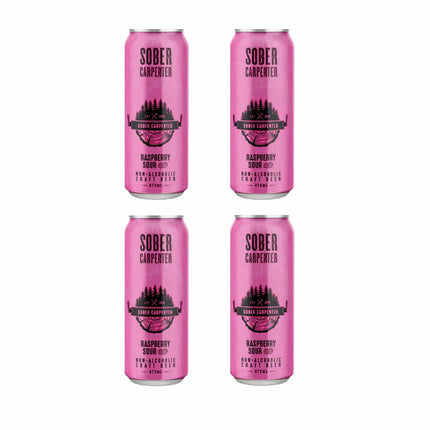 Sober Carpenter Non - Alcoholic Raspberry Sour Craft Beer - Just Simcoe