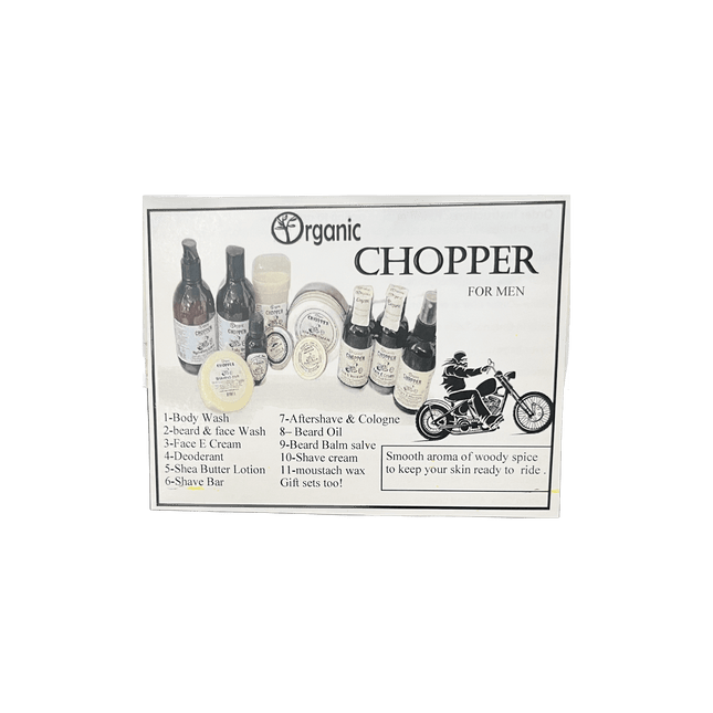 Chopper Men's Face Cream - Just Simcoe