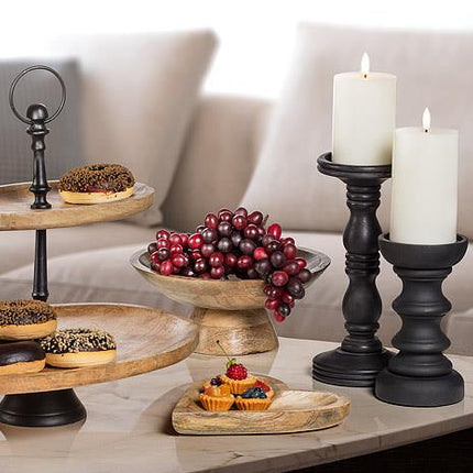Oval 2-Tier Plate