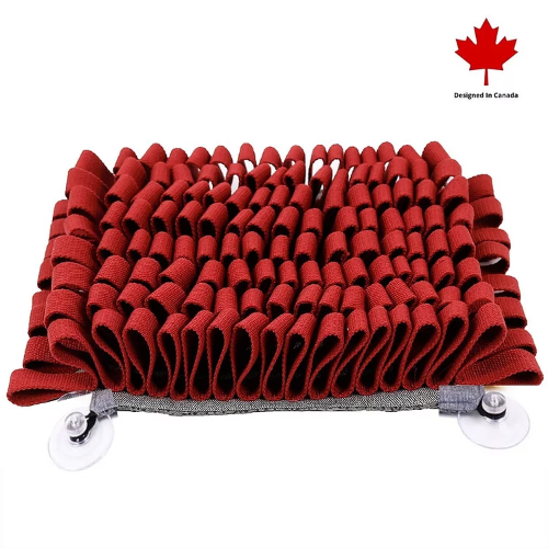 PAWZNDOGZ ANTI-BITE SNUFFLE MAT RED LG