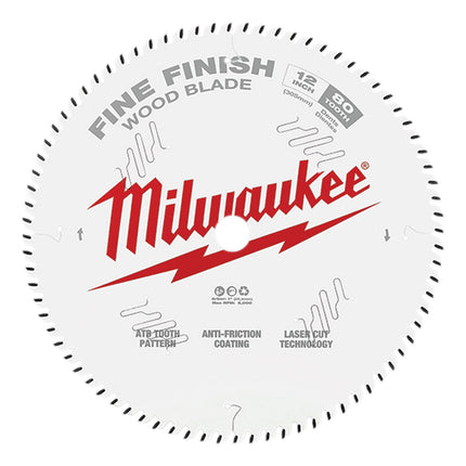 Milwaukee 12" 80T Fine Finish Saw Blade