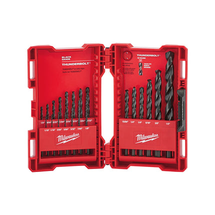 Milwaukee Thunderbolt Black Oxide Drill Bit Set - 21PC