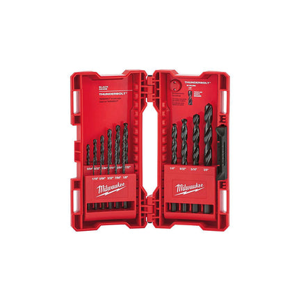Milwaukee Black Oxide Drill Bit Set 15PCS