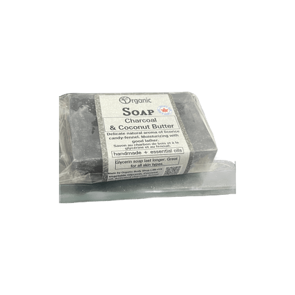 Charcoal Soap Bar - detox. Natural acne remedy - 118ml - Just Simcoe