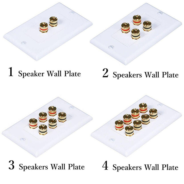 Speaker Wall Plate - TEXONIC AV Inc