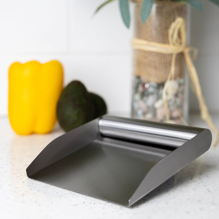 Stainless Steel Food Scoop 6"