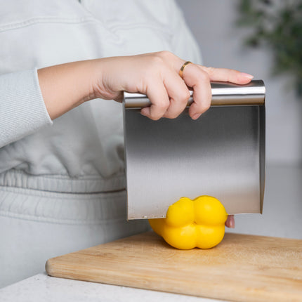 Stainless Steel Food Scoop 6"