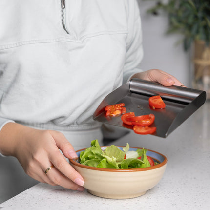 Stainless Steel Food Scoop 6"