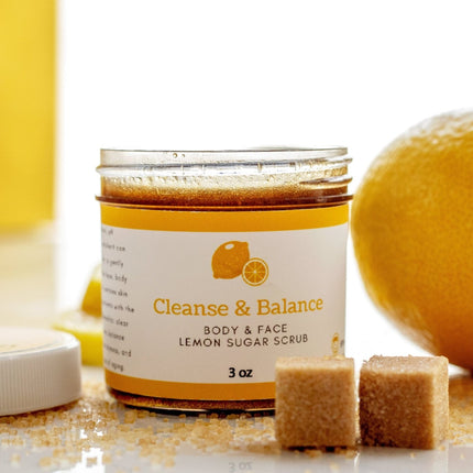 Travel Size Lemon Sugar Scrub - Just Simcoe