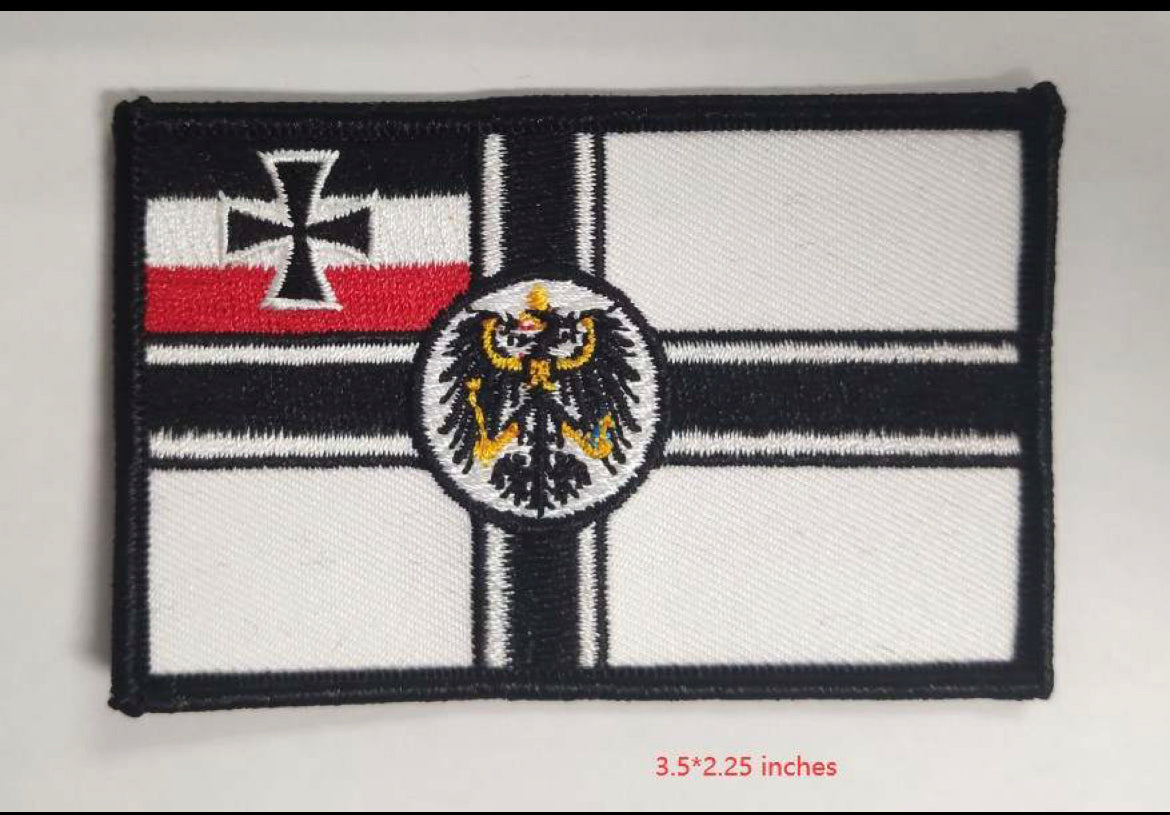 German Empire War Ensign 1871-1919 Flag Patch
