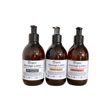 Massage Lotion.Organic.Warm spice. 32oz - Just Simcoe