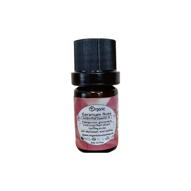 Geranium Rose Essential Oil - Wildcrafted. 5ml - Just Simcoe