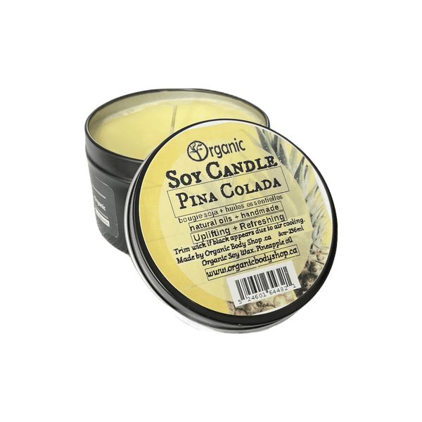 Soy Candle Pina Colada. Tropical aroma