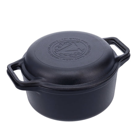 5.7L Cast Iron Multi-Use Dutch Oven