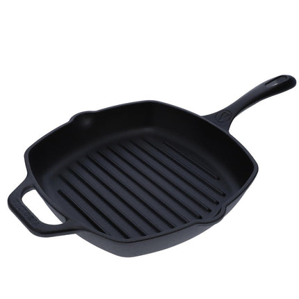 Victoria Cast Iron Grill Pan- 10"x10"