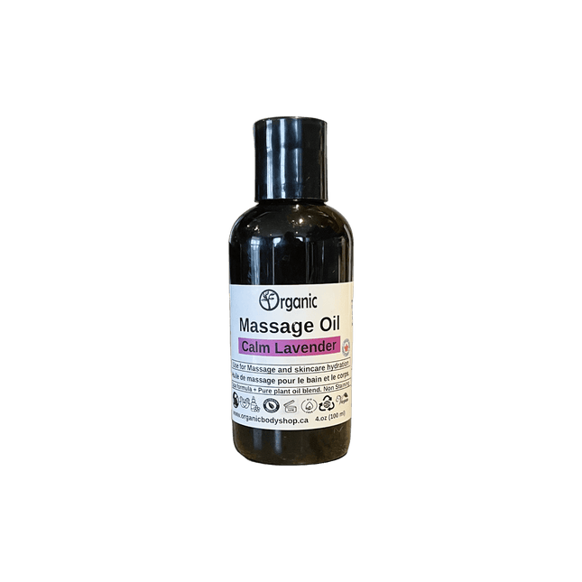 Massage Oil. Calm Lavender. 32oz - Just Simcoe