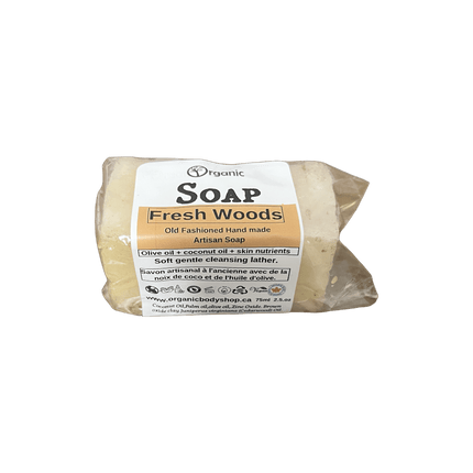 Fresh woods artisan soap bar.75ml - Just Simcoe