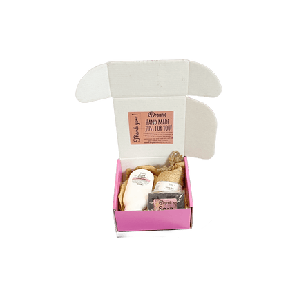 Calm Lavender Gift. Hand cream, soap, soap bag gift - Just Simcoe